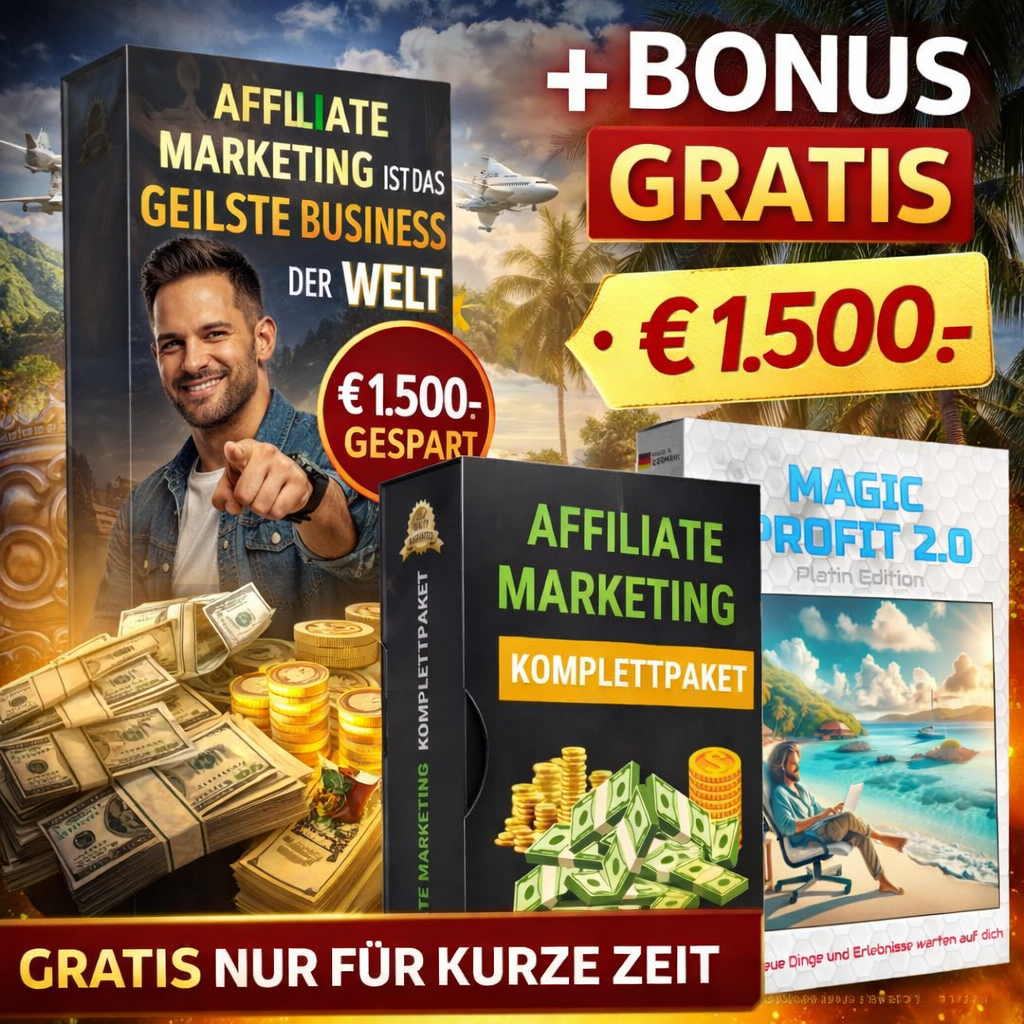 "Affiliate Marketing ist das geilste Business der Welt" ist im Grunde kein Produkt im herkömmlichen Sinne, sondern eine klare Aussage, die eine bestimmte Denkweise und ein Geschäftsmodell beschreibt.